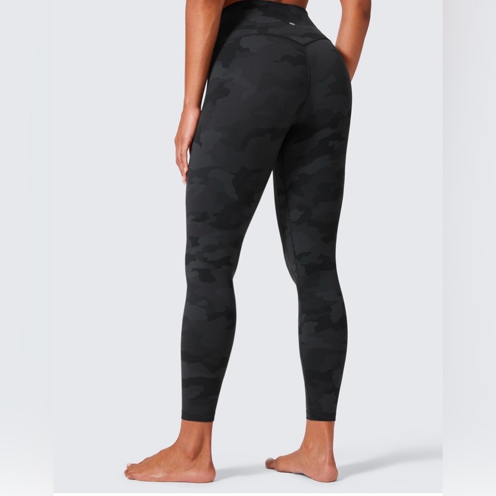 CRZ YOGA Dark Camouflage Leggings